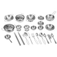 thumbnail image 2 of Kitchen Toys, Kitchen Toys For Children Cooking Toys Set Girl's Cookware, Toys, Silver For Kids Children, 2 of 8