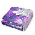 thumbnail image 6 of Super Soft Anti-Pilling Flannel Bed Blankets, Cyberpunk Future Cozy Fluffy Warm All Seasons Throw Blanket for Sofa Bedding, 60"x50", 6 of 8