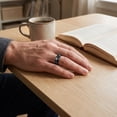 thumbnail image 2 of Stainless Steel Spinner Ring Anxiety Rings Fidget Ring for Men and Women Constellation Styling Size 6, 2 of 4