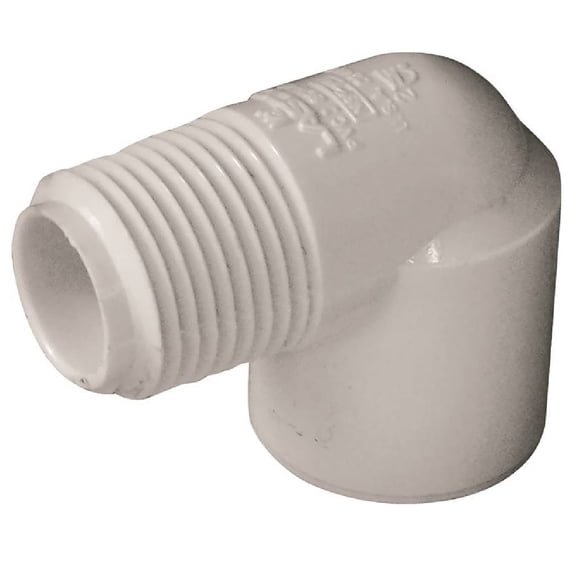 Genova 410005BC 300 Series 90 Degree Street Pipe Elbow, 1/2 in