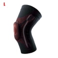 thumbnail image 2 of Naiovety 1 Uds. Rodillera elástica 3D, Protector de rótula, rodillera de silicona con resorte, rodillera, baloncesto, correr, deporte, compresión, Gimnasios en casa naranja negro L Naiovety OD000641-11, 2 of 6
