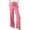 Pinks, variant on LLYwey Women Hiking Pants Fashion Ladies Casual Loose Drawstring Elastic Waist Pocket Trousers Pants New Full Length Pants Regular Fitted Blue L
