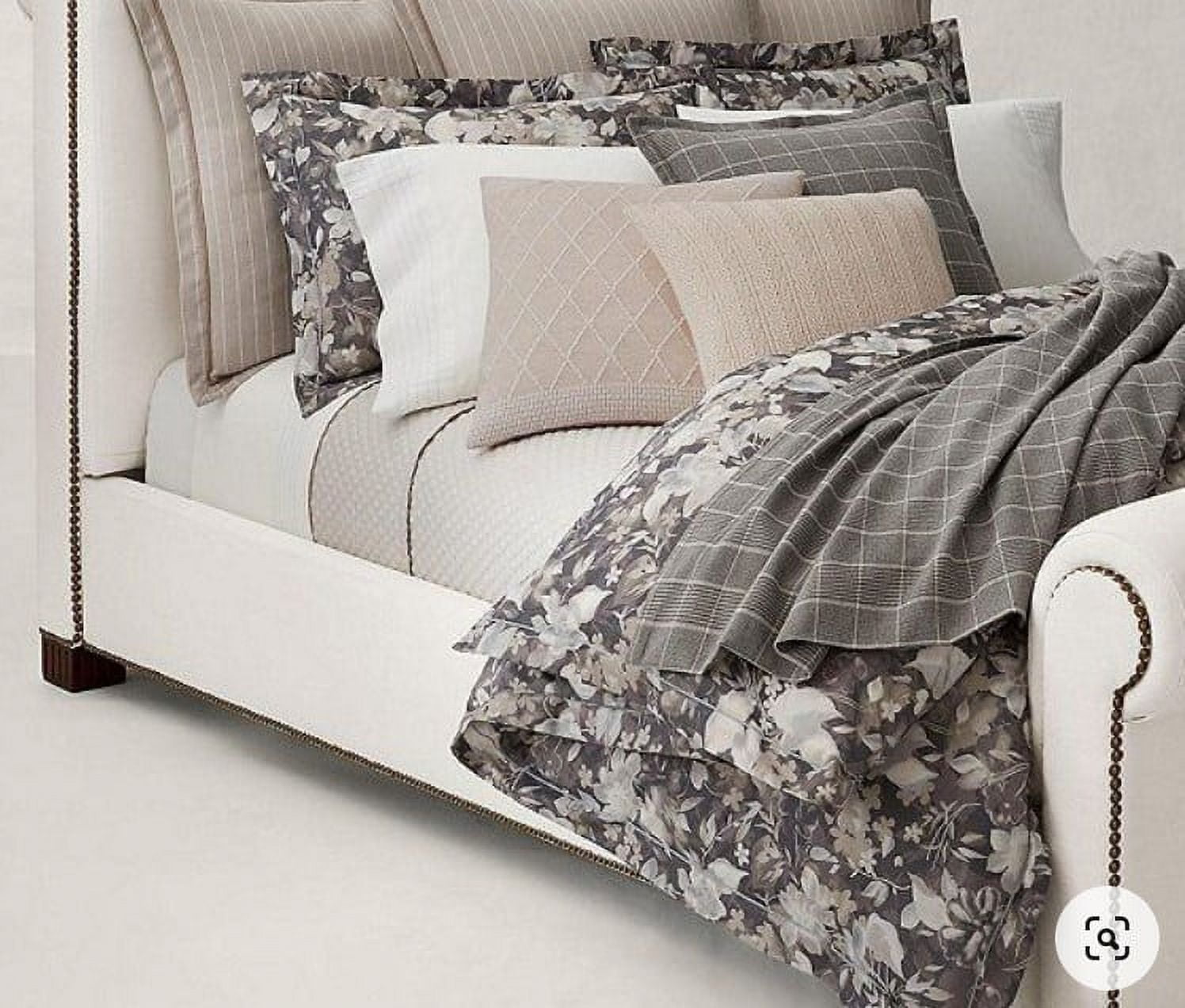 Ralph Lauren Avery Charcoal Full / Queen Comforter 100 % Cotton
