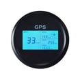 thumbnail image 1 of 7 Backlights 85mm Boat Car Digital GPS Speedometer LCD Speed Gauge Odometer Course With GPS Antenna ,Universal Compatibility, 1 of 7
