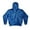 Royal, variant on Colortone Tie Dye Hoodies Plain Colors Kids Junior Unisex Youth XS to L