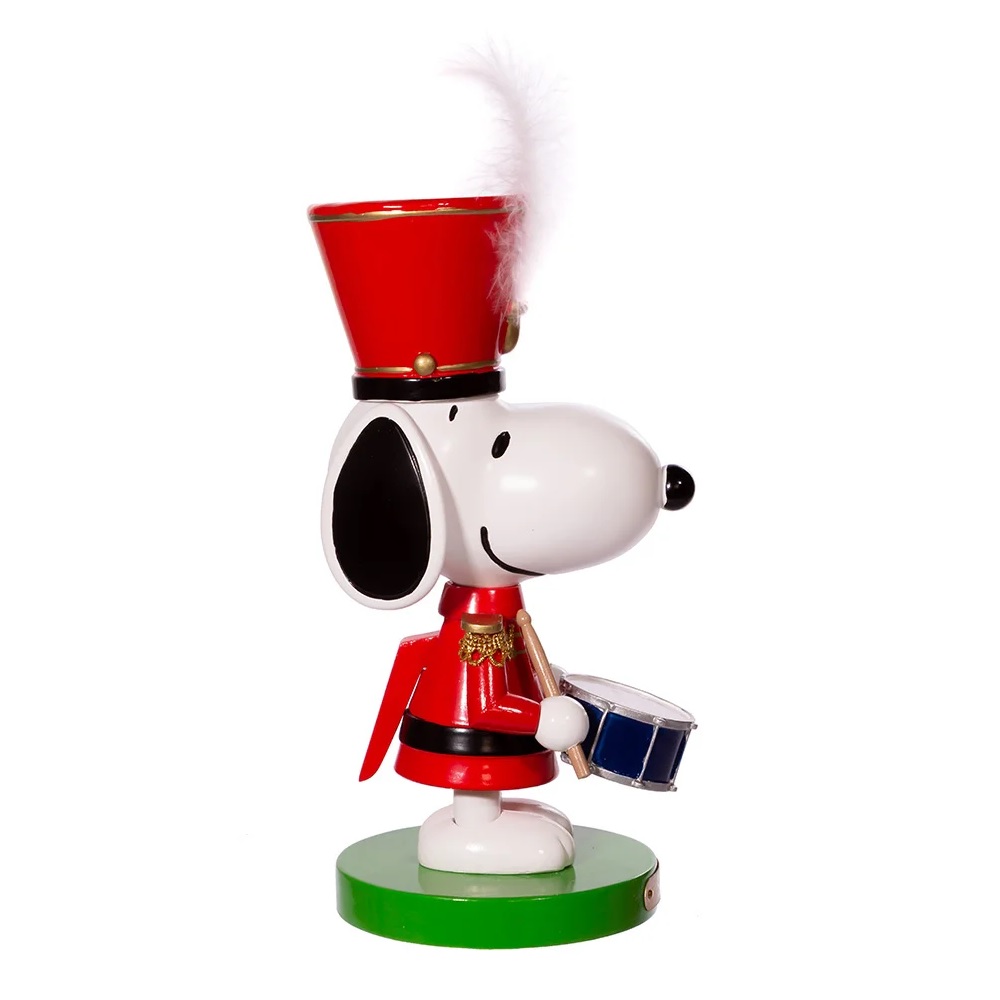 Peanuts PN6211L 10 in. Snoopy the Drummer Nutcracker