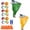 Granny Pants Yard Game Set (#11), variant on Granny Pants Outdoor Game, No Hands Multi-Player Courtyard Giant Granny Pants, Wacky Granny Pants Giant Outdoor Recreational Tossing Games for Team Building, Birthday Parties and Family Fun