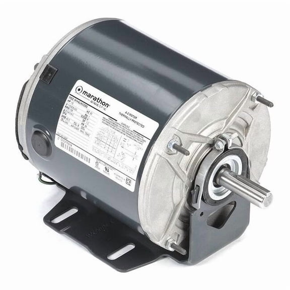 Marathon Motors Farm Duty Mtr,Splt Ph,TEAO,1/2hp,1725rpm 5KH42JN0328S