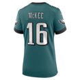 thumbnail image 3 of Women's Nike Tanner McKee Midnight Green Philadelphia Eagles Team Game Jersey, 3 of 7