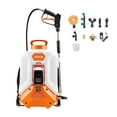 thumbnail image 2 of 4 Gallon Backpack Sprayer Battery Powered, 0-90 PSI Adjustable, 4H Runtime for Lawn, Yard, Garden, Weed & Pest Control – Lightweight & Portable, 2 of 11