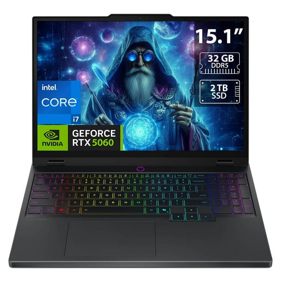 Laptop Gamer Lenovo Legion 5 15IRX10: Intel Core i7 14700HX, RAM 32GB DDR5, SSD 2TB, Pantalla 15.1" OLED, RTX 5060, Windows 11 Home