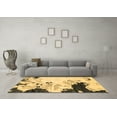 thumbnail image 3 of Ahgly Company Indoor Square Abstract Brown Modern Area Rugs, 6' Square, 3 of 4