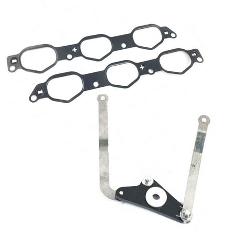 For Mercedes-Benz SLK300 C300 C280 3.0L Intake Manifold Air Flap Repair Kit with Gasket and Arms