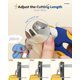 thumbnail image 4 of Cortaúñas para perros PETHROOM ajustable de acero inoxidable, 1-3 mm, 4 of 8