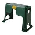 thumbnail image 1 of Banco con asiento para arrodillarse en el jardín, 22,2x10,8x14,5 pulgadas, para padres, verde versátil, con caja de almacenamiento, marco de Pp, 1 of 8