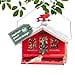 Perky-Pet Squirrel-Be-Gone II Country House Bird Feeder with Weathervane - 8 lb Seed Capacity - Squirrel Proof Wild Bird Feeder for Outdoors - Durable Construction - Rustic Outdoor Decor - 338, Red