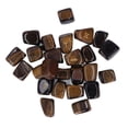 thumbnail image 2 of Natural Rune Stones, Rune Stones Set 25Pcs Gold Lettering Natural Rune Alphabet  For Meditation Tiger's Eye, 2 of 8