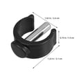 thumbnail image 2 of LNGOOR 8pcs Toilet Safety Rails Locking Clips for Assembly Toilet Safety Rails Toilet Safety Frame Raised Toilet Seat Toilet Frames, 2 of 8