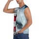 thumbnail image 3 of Fotbe Circular Lighthouse Men's Camiseta sin Mangas Estampada para Hombres, Playera Casual para Gimnasio, Entrenamiento, Playa-Small, 3 of 7