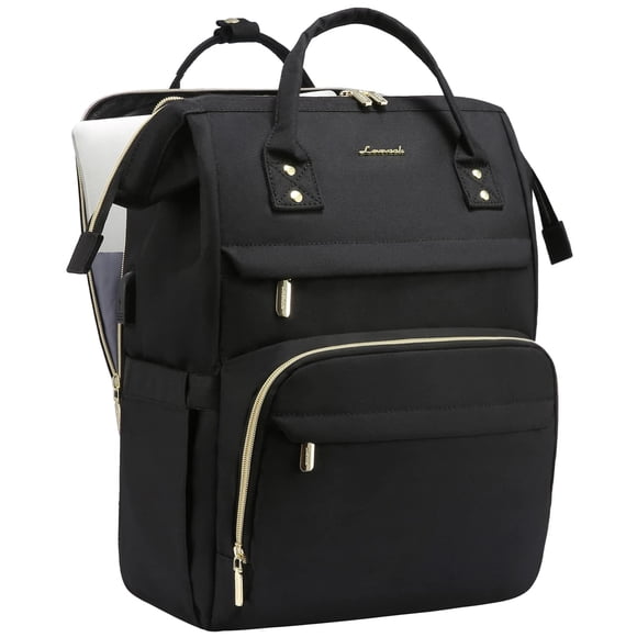 Mochila para portátil LOVEVOOK para mujer de 15.6 pulgadas resistente al agua
