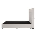 thumbnail image 3 of Base Cama Matrimonial + Cabecera Wing Dicasa Crema, 3 of 10