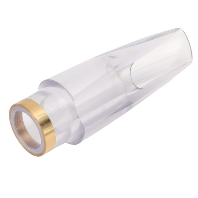 Boquilla de saxofón alto Nikou transparente plástico