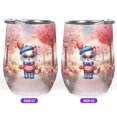 thumbnail image 2 of Happy Valentine’s Day Adorable Siamese Kitten Holding Heart Balloon 12oz Stainless Steel Wine Tumbler Insulated Cup with Lid Cat Lover Kitten Owner Gifts - 00030, 2 of 5