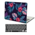thumbnail image 3 of KSK KAISHEK Hard Shell Only Compatible 2016-2019 Released Newest MacBook Pro 15" Retina Display + Black Keyboard Cover Model: A1990 A1707 Flower 148, 3 of 5