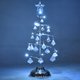 thumbnail image 1 of Luces de Árbol de Navidad de Cristal 13 Pulgadas XCF Decoración de Mesa, 1 of 4