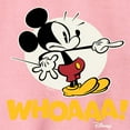thumbnail image 2 of Disney - Mickey Mouse - WHOAAA! - Youth Crewneck Fleece Sweatshirt, 2 of 4