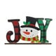 thumbnail image 1 of Fiudx Ofertas relámpago Adornos de madera pintados para Navidad, decoración de escritorio, Papá Noel, 1 of 1