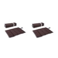thumbnail image 1 of Wosthever Colchoneta portátil para acampar, Picnic, pesca, cojín de asiento impermeable, almohadilla de playa plegable de alta elasticidad, equipo para Caqui 2piezas Wosthever CBP585039, 1 of 1