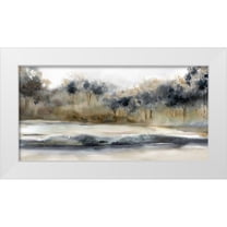 Robinson, Carol 14x9 White Modern Wood Framed Museum Art Print Titled - Silent River