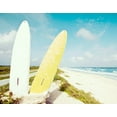 thumbnail image 2 of DeFreitas, Michael 32x26 Gold Ornate Wood Framed with Double Matting Museum Art Print Titled - Punta Morena Beach, 2 of 4