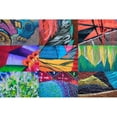 thumbnail image 3 of Mahan, Kathy 14x11 Black Modern Framed Museum Art Print Titled - Graffiti II, 3 of 5