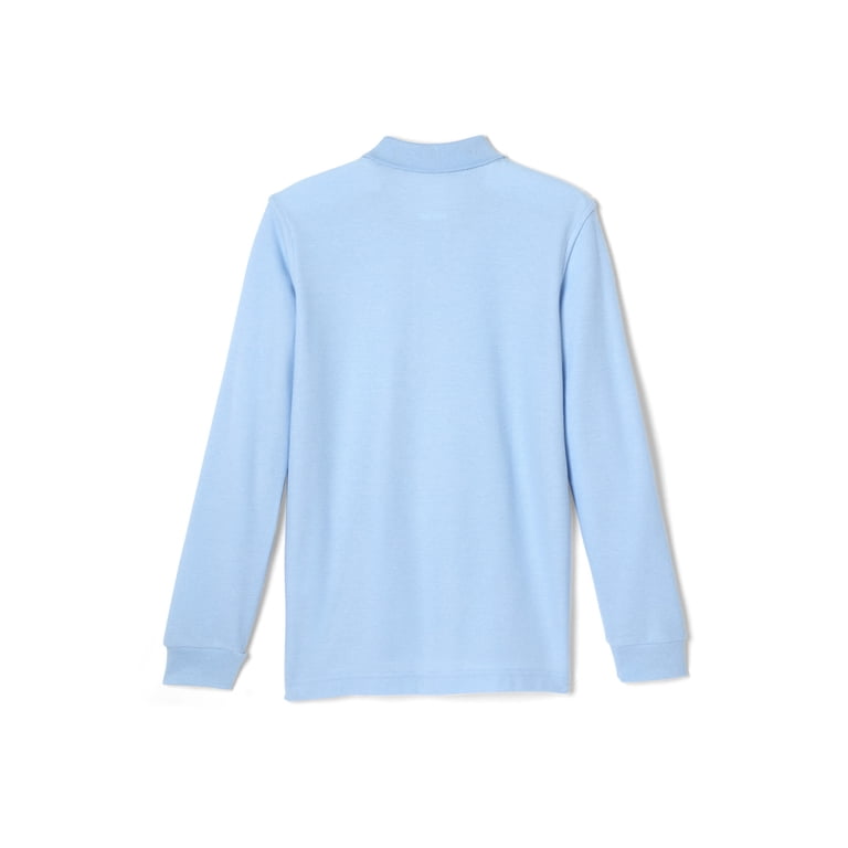 French Toast Boys' Long Sleeve Pique Polo Shirt photo 2