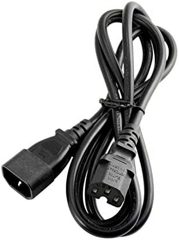 Tekit C14 to C15 Power Cord, IEC320 C14 Male to C15 Female Power Extension Cable Cord,10A 250V,16AWG(C14 to C15 10ft)