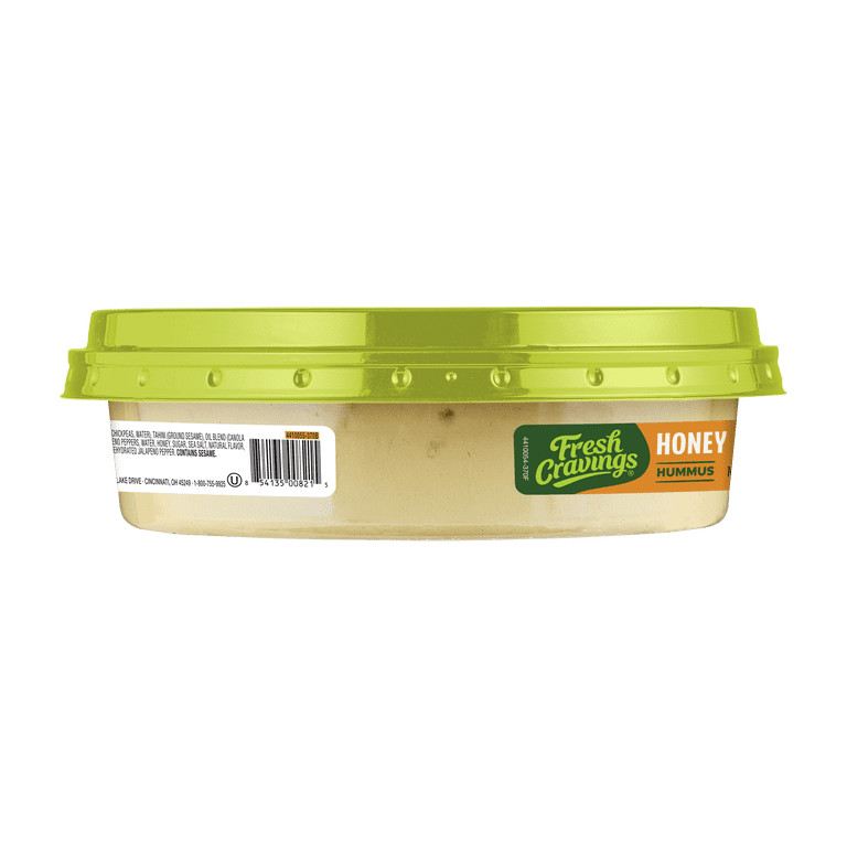 Fresh Cravings Single Serving Honey Jalapeno Hummus, 10 oz Plastic