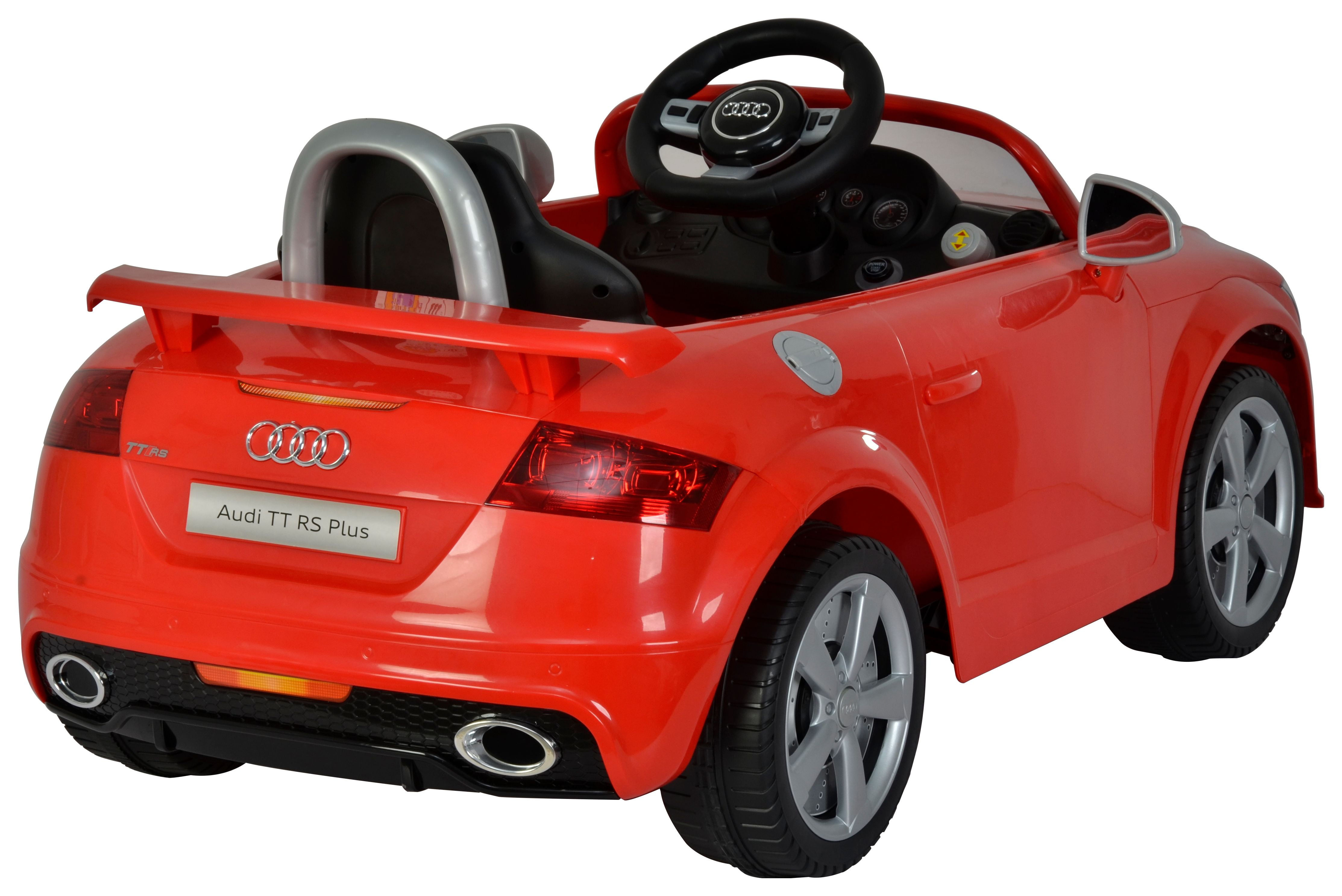audi tt rs 6v electric ride on car
