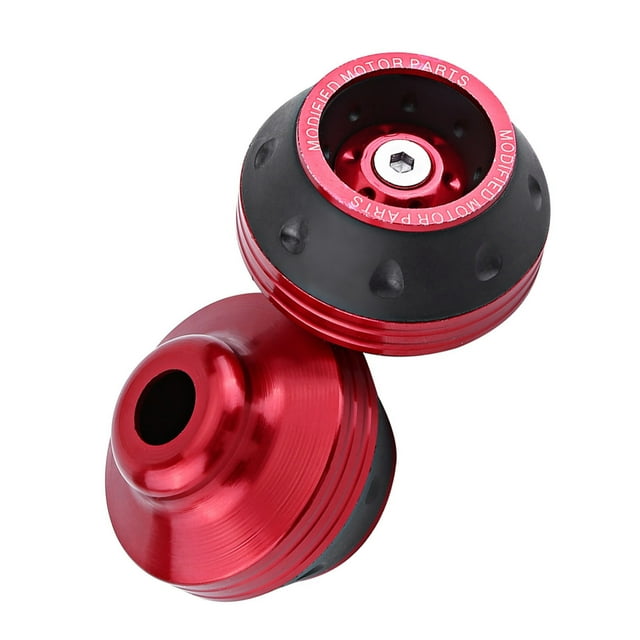CNC Aluminium Front Fork Wheel Frame Sliders Motorbike Falling Protection Scooter Moped, Comes From a Pair of Fork Frame Sliders Including Left and Right Side