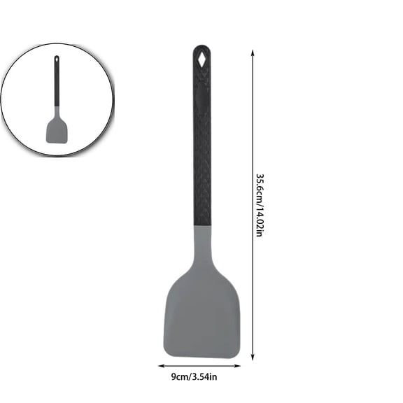 VQPeo Heat Resistant Silicone Spatula, BPA Free Kitchen Turner for Non-Stick Pans, Perfect for Flipping