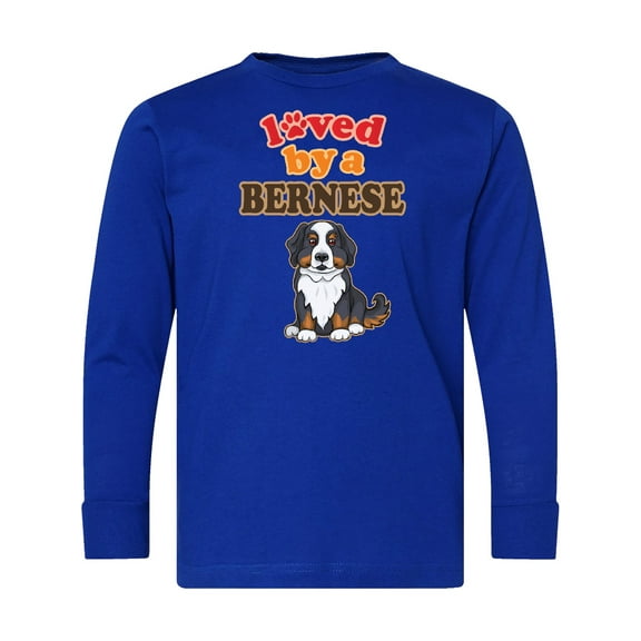 Inktastic Bernese Mountain Dog Lover Long Sleeve Youth T-Shirt