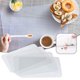 thumbnail image 1 of Kitchen aid 10Pcs Clear Placemat - Washable Dining Or Kitchen Table Mat - Plastic - Heat Resistant Table Mats Easy To Clean, 1 of 5