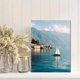 thumbnail image 2 of Qisvanset Sheepdog Art Canvas Print 12x16 Inch Den Bedroom Decor, 2 of 8