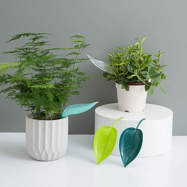 3 dispositivos de riego para plantas, embudo de riego para macetas, sistema de riego, herramienta de riego para plantas, para jardín interior y DYNWAVEMX Dispositivos de riego