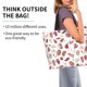 thumbnail image 2 of Fotbe Different Meat Bolsa Tote Estética de Lona con Estampado para Mujer - Bolsa Reutilizable de Hombro Casual para Vacaciones, Compras, Trabajo y Gimnasio, 2 of 8