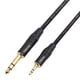 thumbnail image 2 of Cable Estéreo Disino 1/8 a 1/4 Mini Jack TRS de 3.5 mm a 6.35 mm 10 pies, 2 of 2