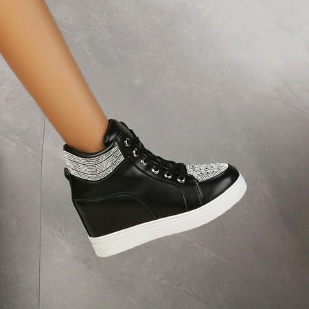 

Vedolay Sneakers Women s Shoes Genuine Comfy Classic Slip-On Flats Dress Sneakers Gray 9