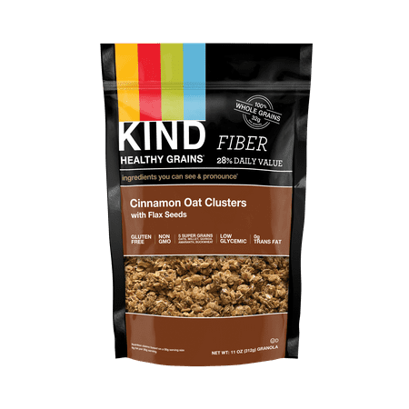 KIND Gluten Free Breakfast Granola, Cinnamon Oat & Flax, 11