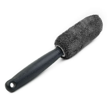Car Wheel Cleaning Brush Tool Tire Washing Clean Soft Bristle Cleaner Black